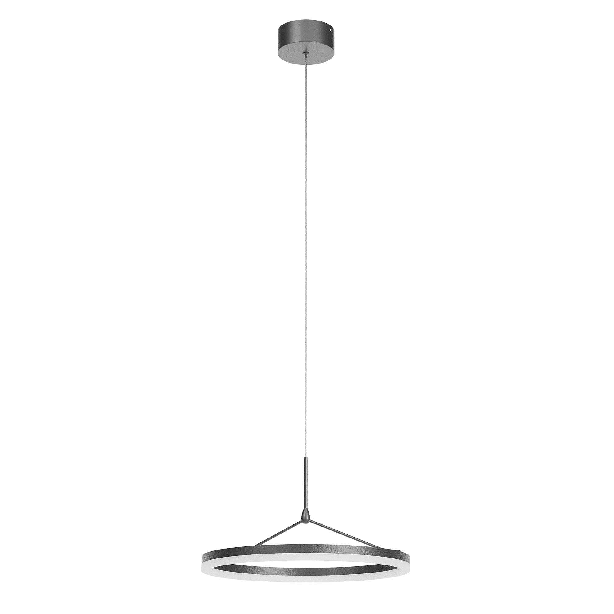 Pendant LED luminaire ORBIT 29W 3000K TRIAC black