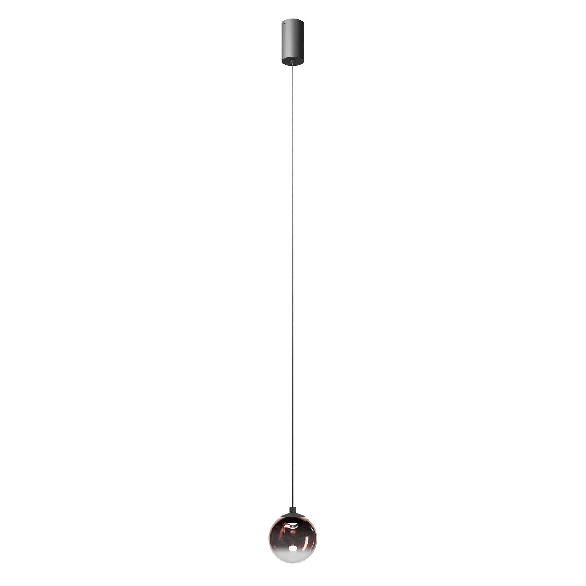 Висящо LED осветително тяло IRIDES 3W 3000K SBK/GRADIENT COFFEE
