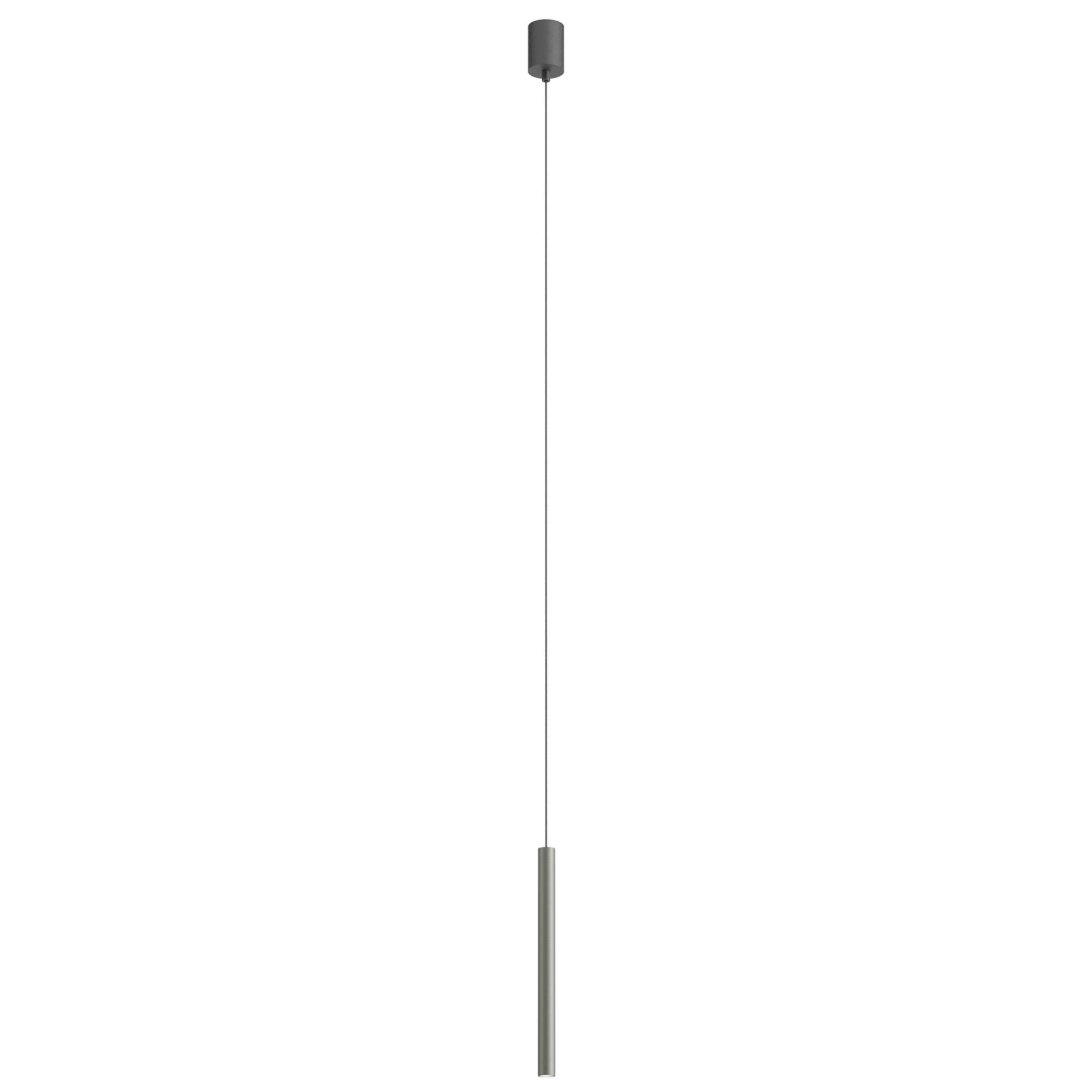 Hanging LED luminaire KANJI H350 6.2W 3000K FOGGY NICKEL