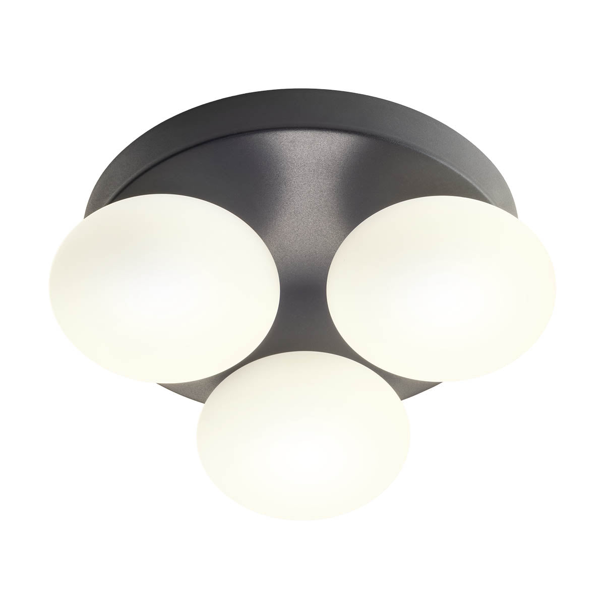 Плафон OVUM LED 3X5W 3000/4000K IP44 SBK