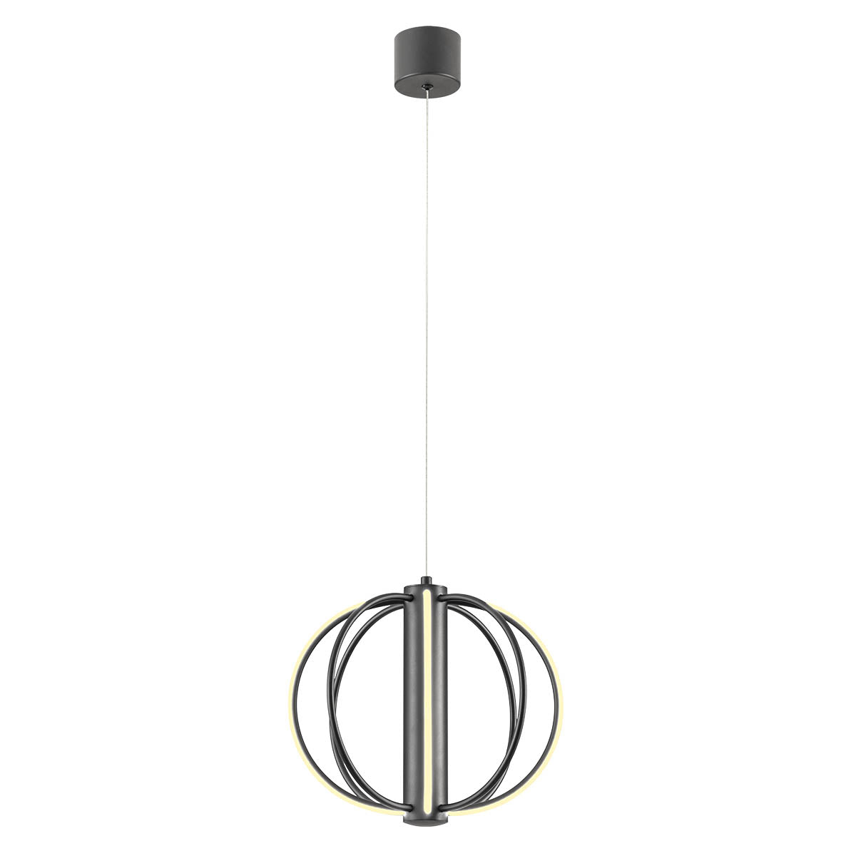 Висящ LED осветител MOSS 20W 3000K D300 SBK