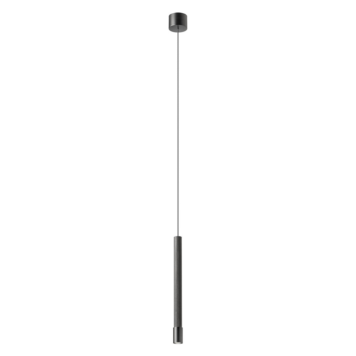Pendant LED lamp DRILL 8.5W 3000K BK