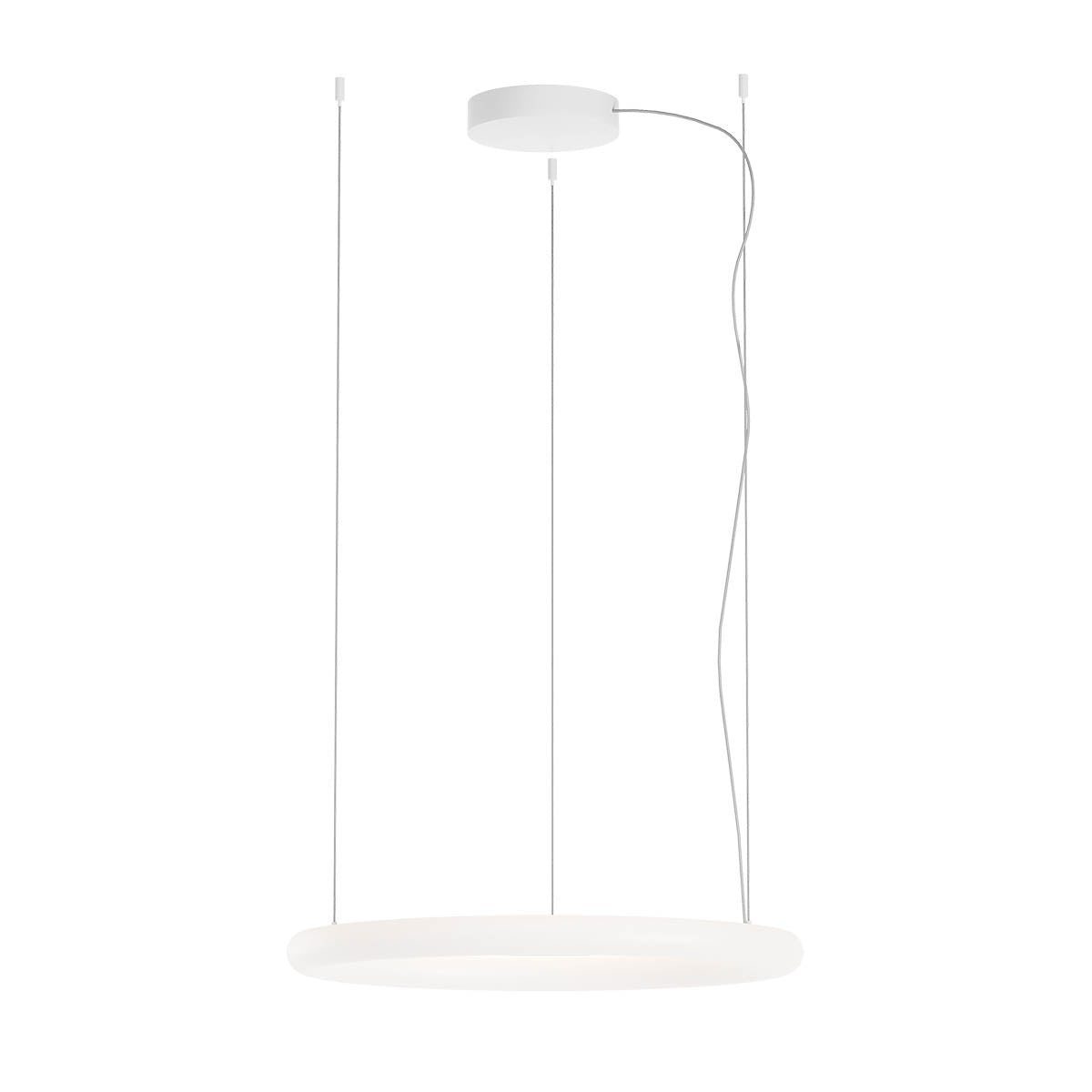 Висящо LED осветително тяло HALLEY 40W бял
