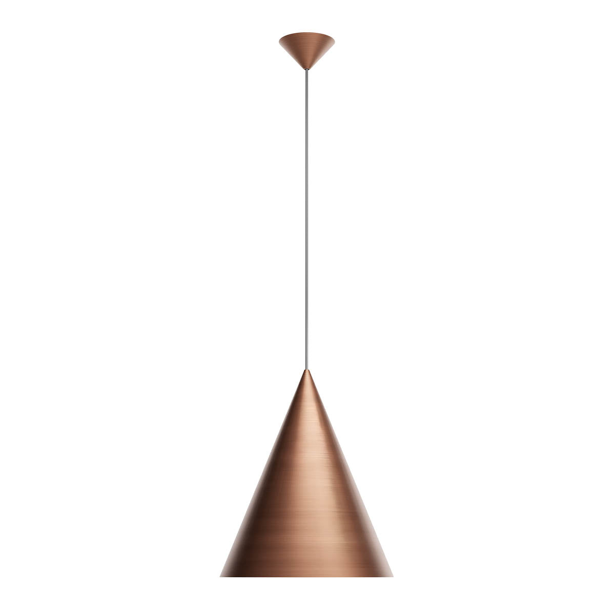 Hanging light KONOS D350 E27 antique copper