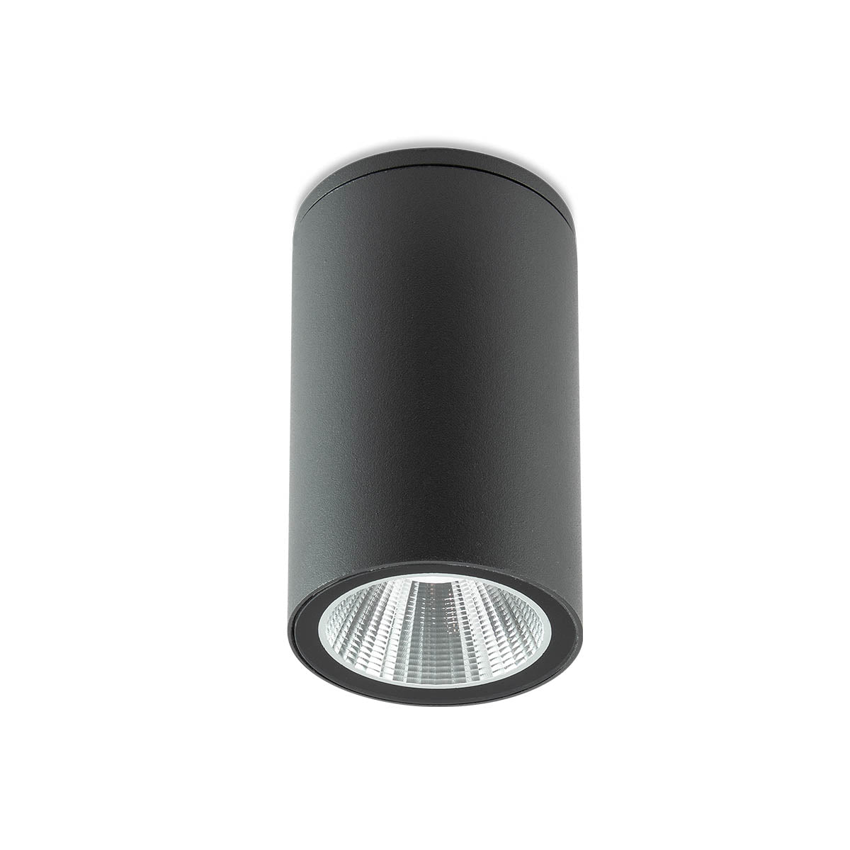 Плафон LED RAM COB 4W IP65 тъмно сив 2700K Ro