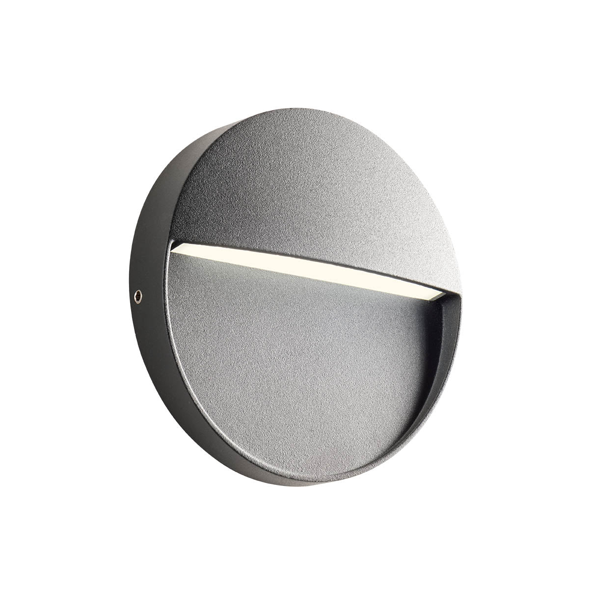 Стенен LED аплик LANDER SMD 3W IP54 тъмно сив 2700K RD