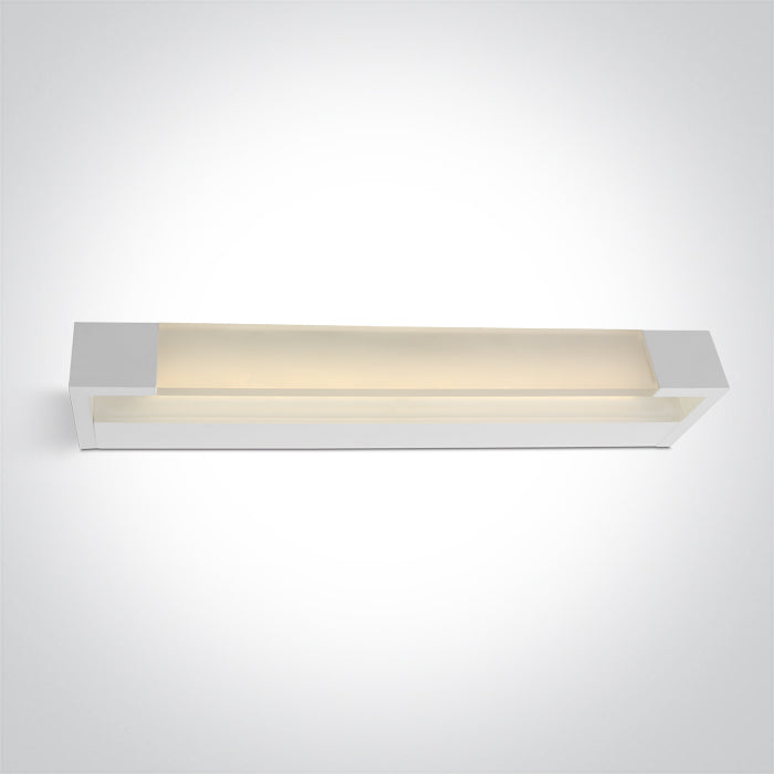 Бял LED Баня / Стенно осветително тяло (аплик) 14W WW (топло бяло) IP44 230V