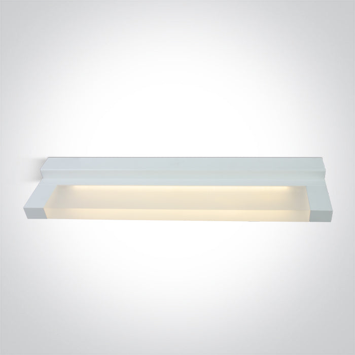 Бял LED Баня / Стенно осветително тяло (аплик) 20W WW (топло бяло) IP44 230V
