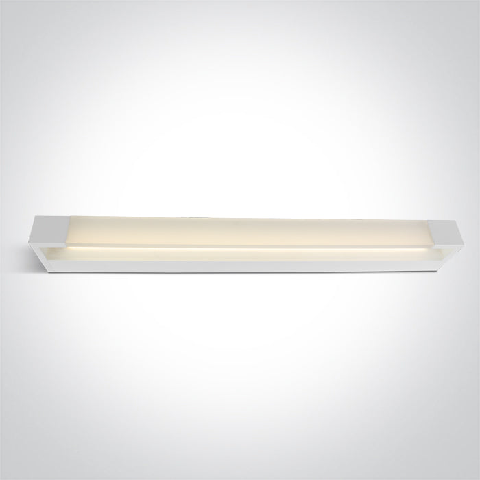 Бял LED Баня / Стенно осветително тяло (аплик) 20W WW (топло бяло) IP44 230V