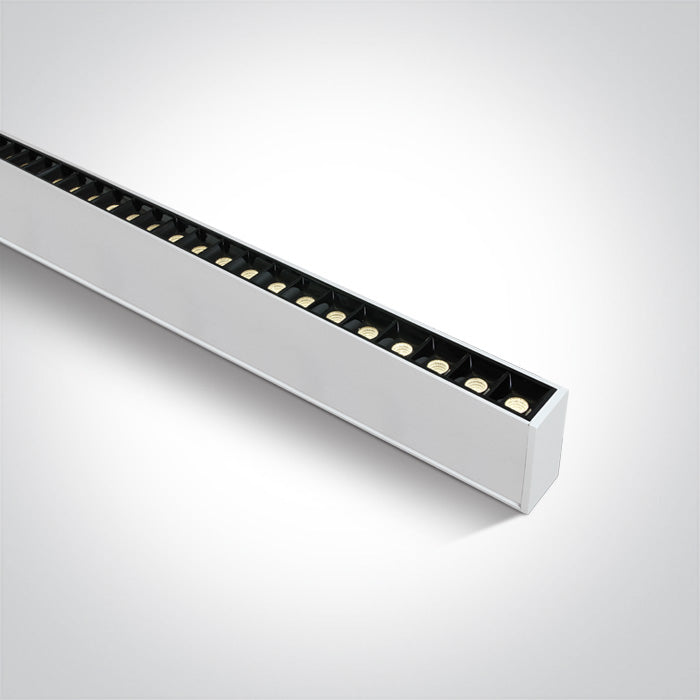 Бял 48pcs Спот UGR17 40W CCT (регулируем цвят на светлината) PV 230V Dark-Light (задълбочен оптичен конус)