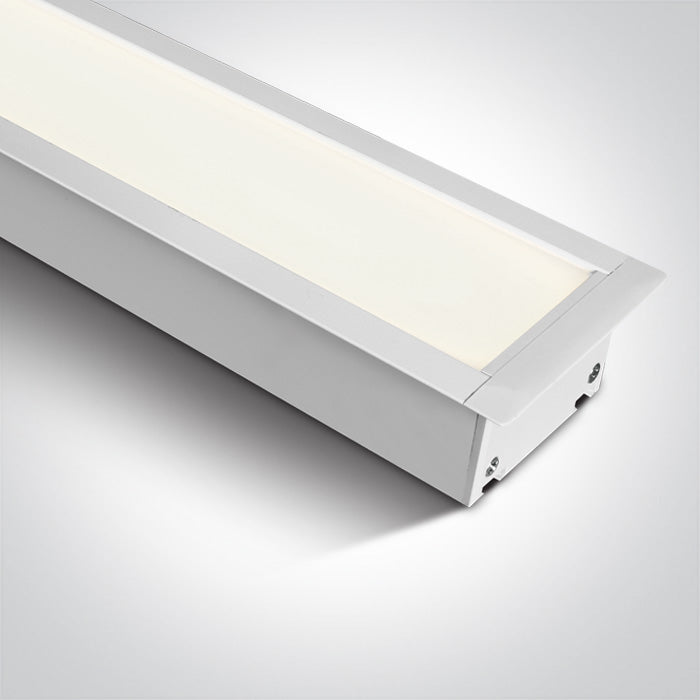 Бял Вградено 40W CCT (регулируем цвят на светлината) PV 230V