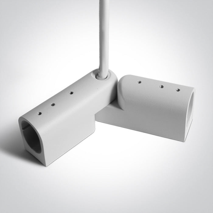 Бял P&P Захранващ блок CABLE Регулируем CORNER IP20