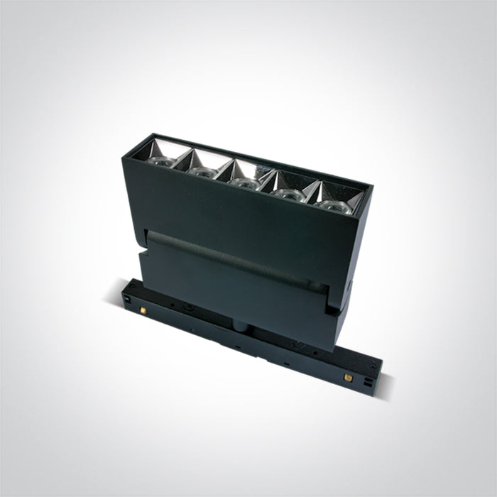 Черен 12W CCT (регулируем цвят на светлината) 48V IP20 Регулируем MINI MAXI P&P