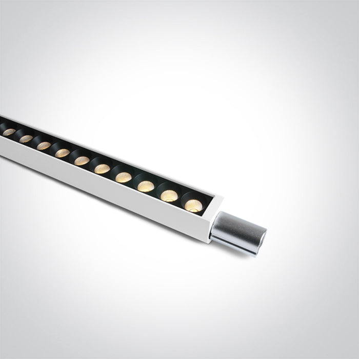 Бял P&P 24W DALI CCT (регулируем цвят на светлината) 48V IP20