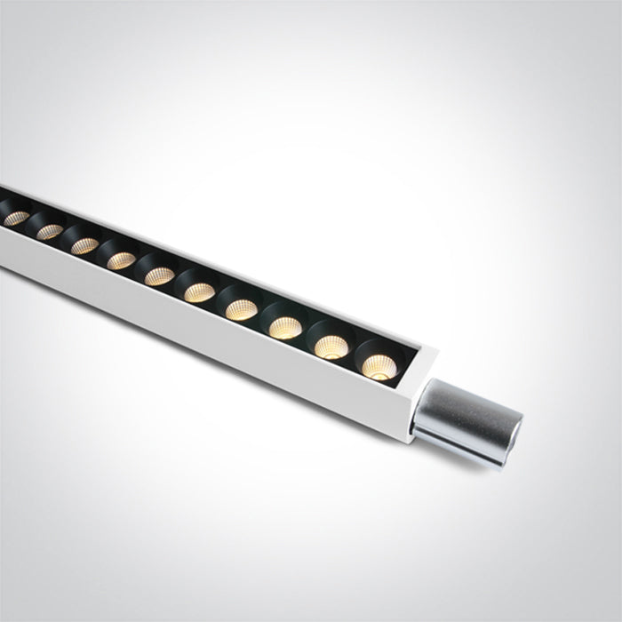 Бял P&P 24W CCT (регулируем цвят на светлината) 48V IP20