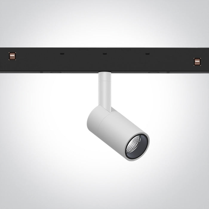 Бял 5W CCT (регулируем цвят на светлината) 48V IP20 Регулируем MINI/P&P