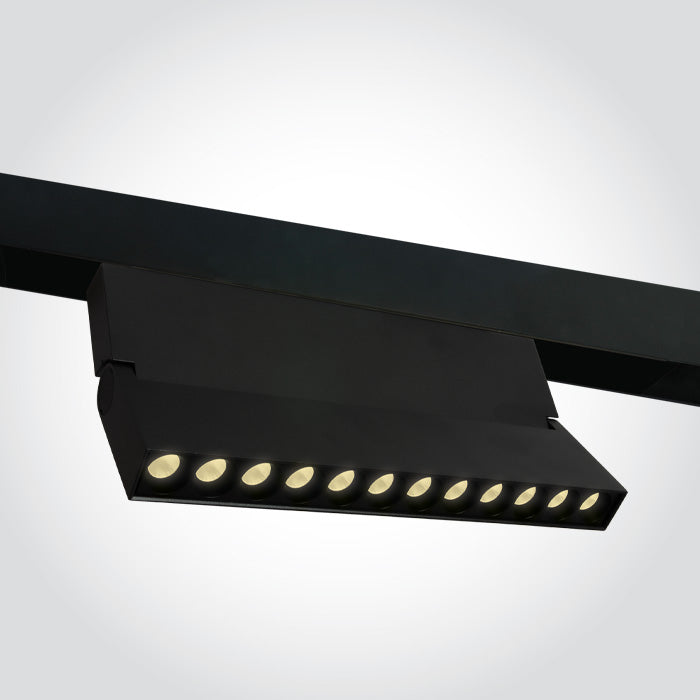 Черен 20W WW (топло бяло) 48V IP20 Регулируем MINI/MIDI