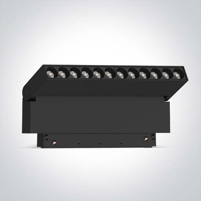 Черен 20W CCT (регулируем цвят на светлината) 48V IP20 Регулируем MINI/MIDI