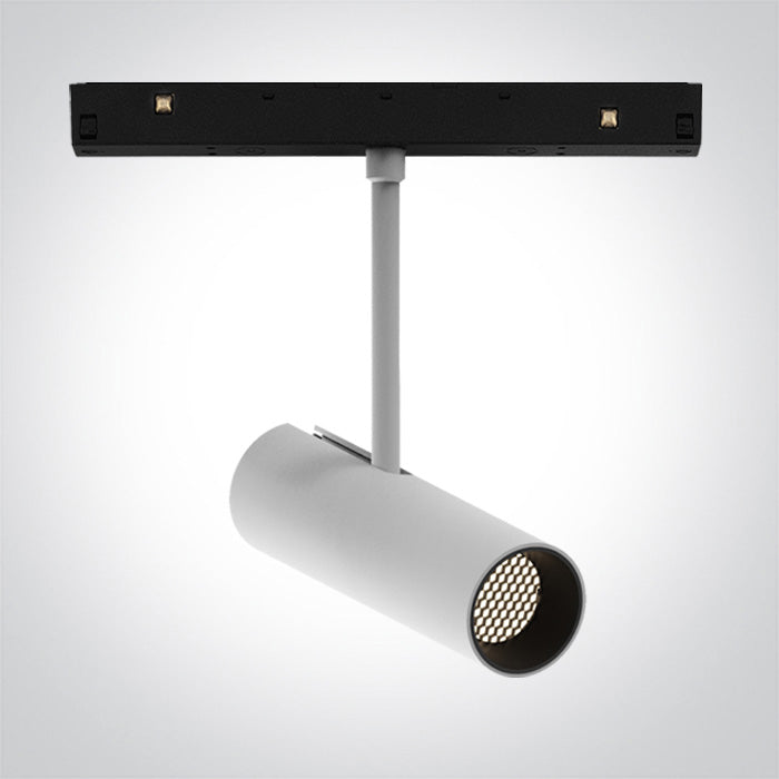 Бял DALI 10W CCT (регулируем цвят на светлината) 48V IP20 HONEYCOMB Dark-Light (задълбочен оптичен конус) MINI/MIDI/MAXI/P&P