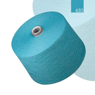 Colored cotton yarn blends.
