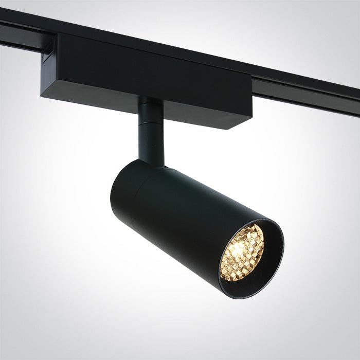 Черен 7W 48V CCT (регулируем цвят на светлината) IP20 Регулируем HONEYCOMB FLAT MAGNETIC