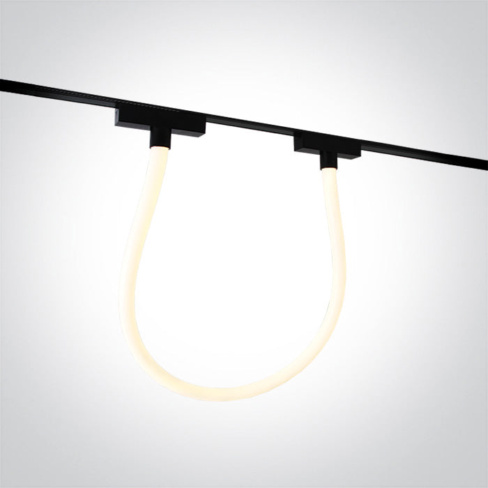 Черен 16W 48V WW (топло бяло) IP20 FLAT MAGNETIC