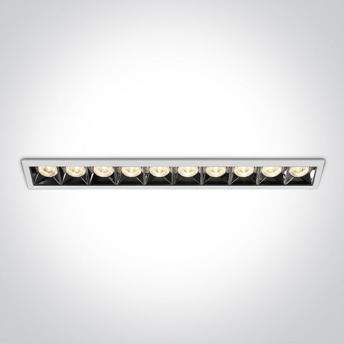 Бял LED 40W WW (топло бяло) 38° IP20 230V
