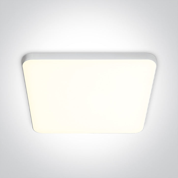 Бял SQUARE 20W CW (студено бяло) IP20 230V
