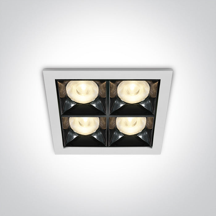 Бял LED 16W WW (топло бяло) 38° IP20 230V