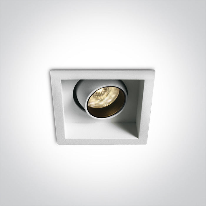 Бял COB 6W WW (топло бяло) 350mA IP20 Регулируем
