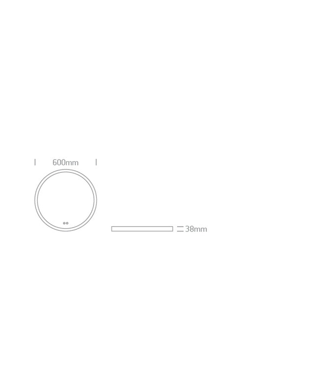 Dimensions - alternate view