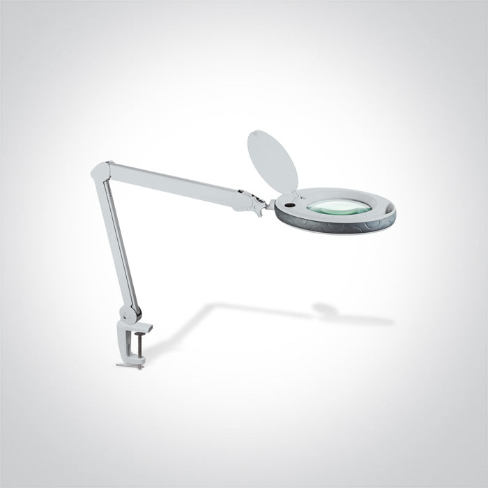 Бял LED 8W DL 230V MAGNIFYING LENS