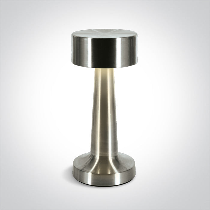 ALUMINIUM TABLE Лампа 3W WW (топло бяло) IP54 USB RECHARGEABLE С димиране