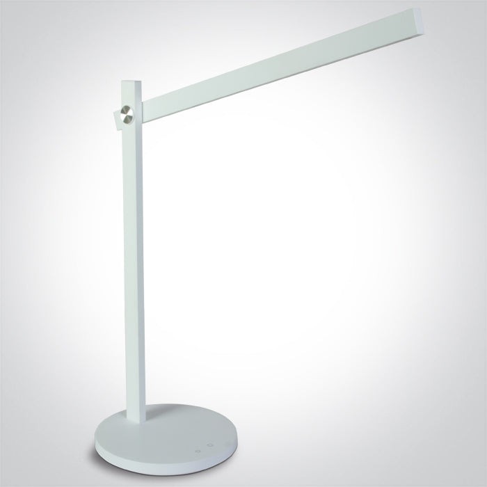 Бял TABLE Лампа LED 5,5W CCT (регулируем цвят на светлината) С димиране 230V EU PLUG