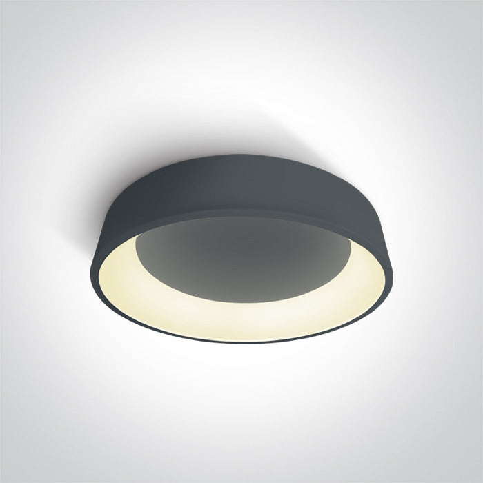 Антрацит Плафон LED 42W WW (топло бяло) IP20 230V