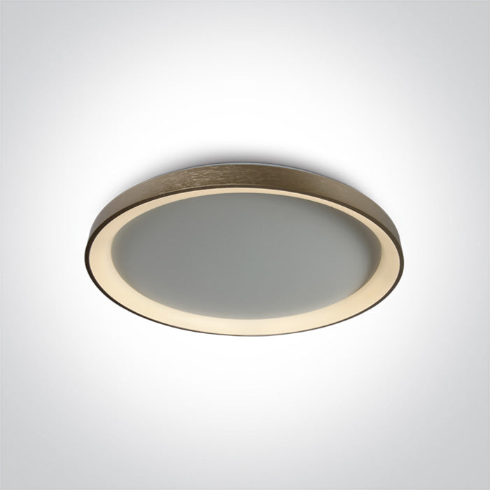 BRUSHED Златен Плафон LED 48W WW (топло бяло) IP20 230V