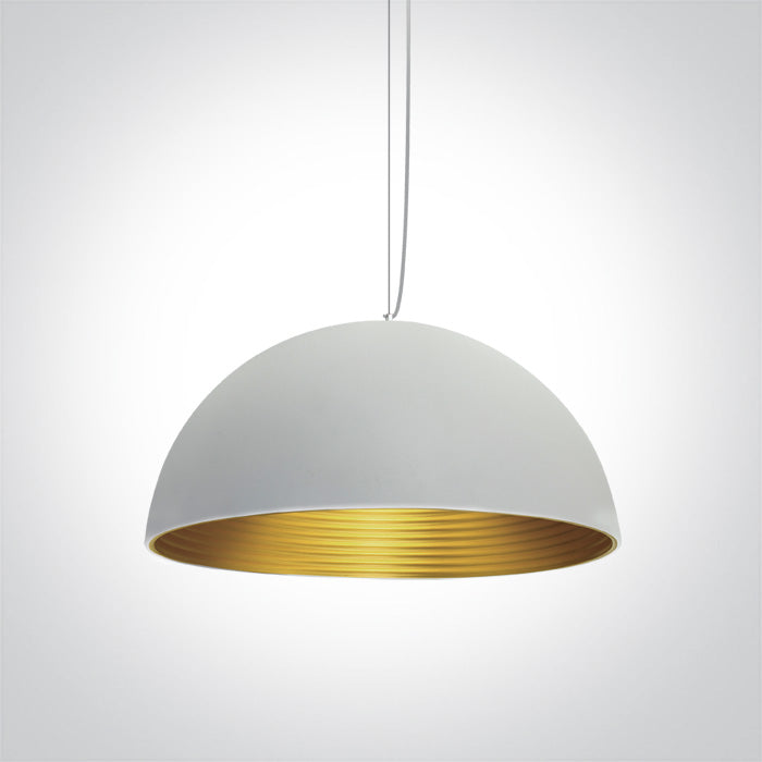Бял E27 20W Месинг REFLECTOR