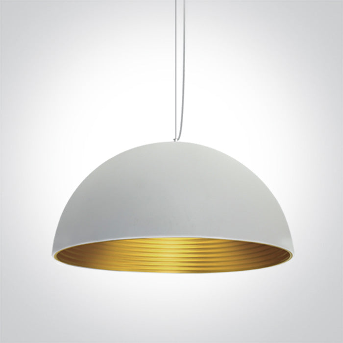 Бял E27 25W Месинг REFLECTOR