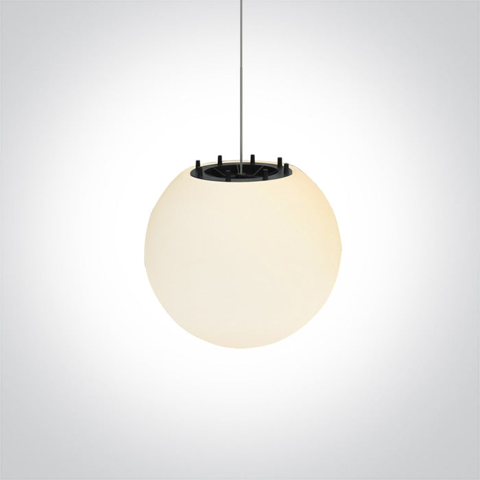 GROUND/Висящо осветително тяло (пендел) BALL 45 см E27 20W IP54