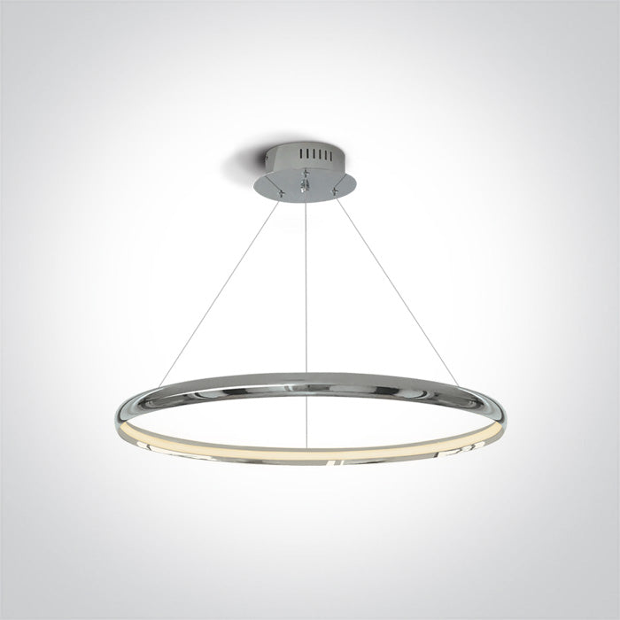 Хром LED 19W WW (топло бяло) IP20 230V