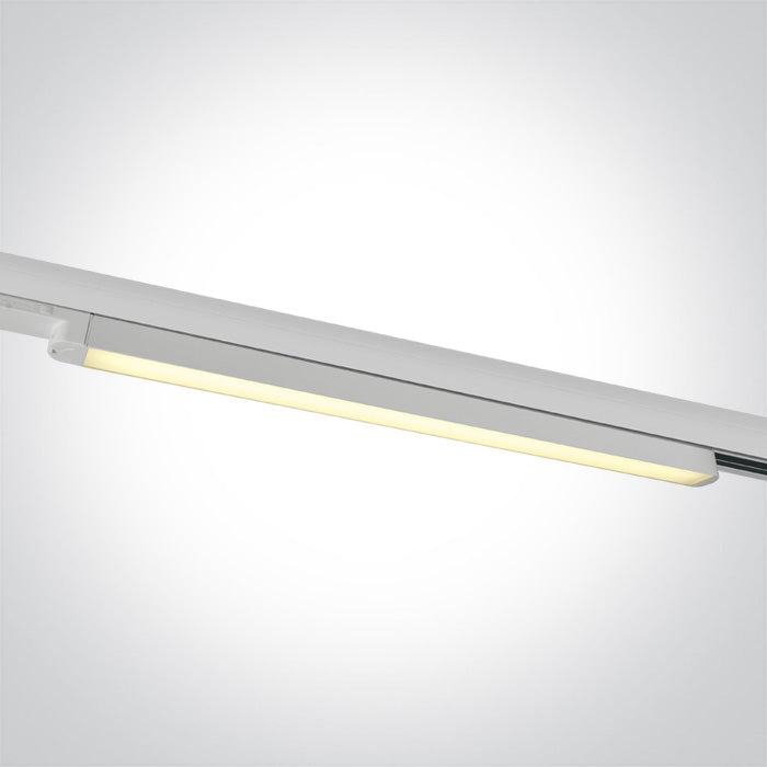 Бял 16W CCT (регулируем цвят на светлината) LINEAR Шинно осветително тяло 100-240V