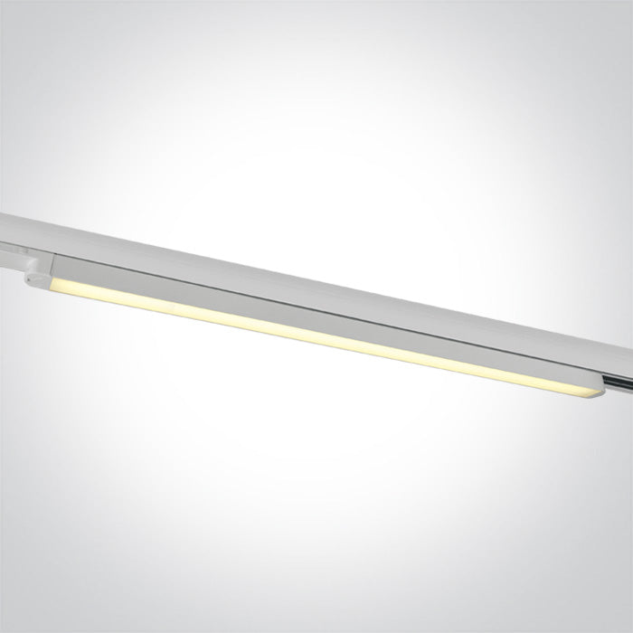 Бял 25W CCT (регулируем цвят на светлината) LINEAR Шинно осветително тяло 100-240V
