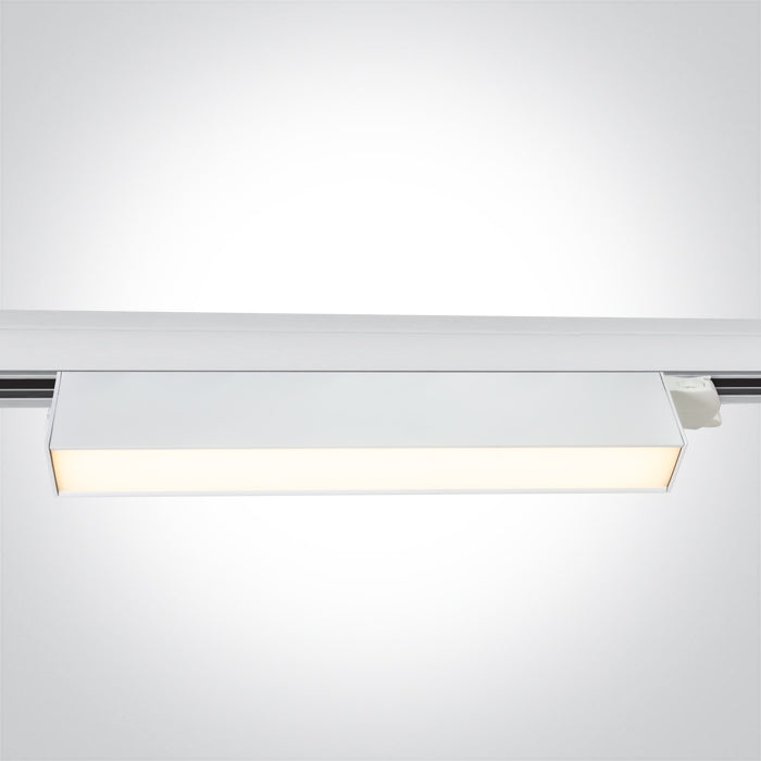 Бял 24W CCT (регулируем цвят на светлината) LINEAR Шинно осветително тяло 230V IP20