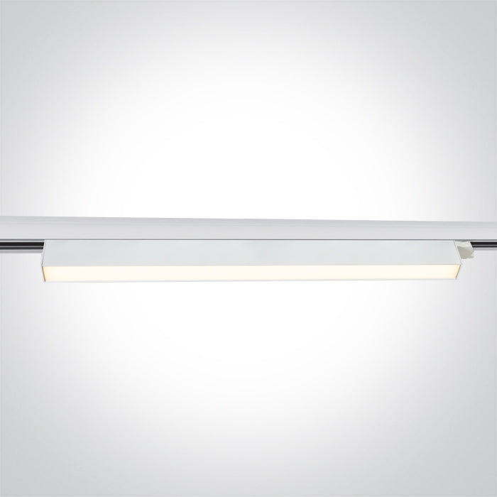 Бял 48W CCT (регулируем цвят на светлината) LINEAR Шинно осветително тяло 230V IP20