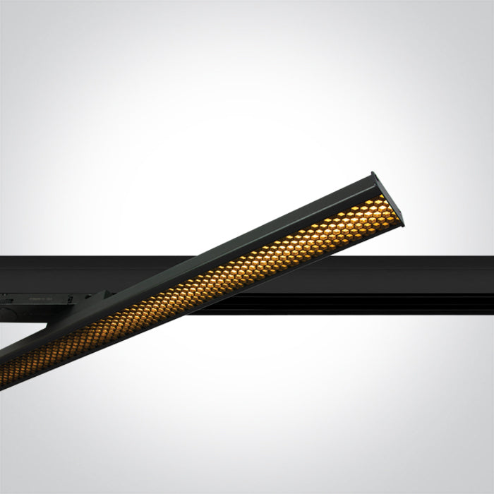 Черен 30W CCT (регулируем цвят на светлината) HONEYCOMB UGR19 IP20 230V