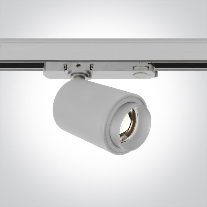 Бял COB 20W WW (топло бяло) Шина Спот 20-60° Регулируем BEAM 230V
