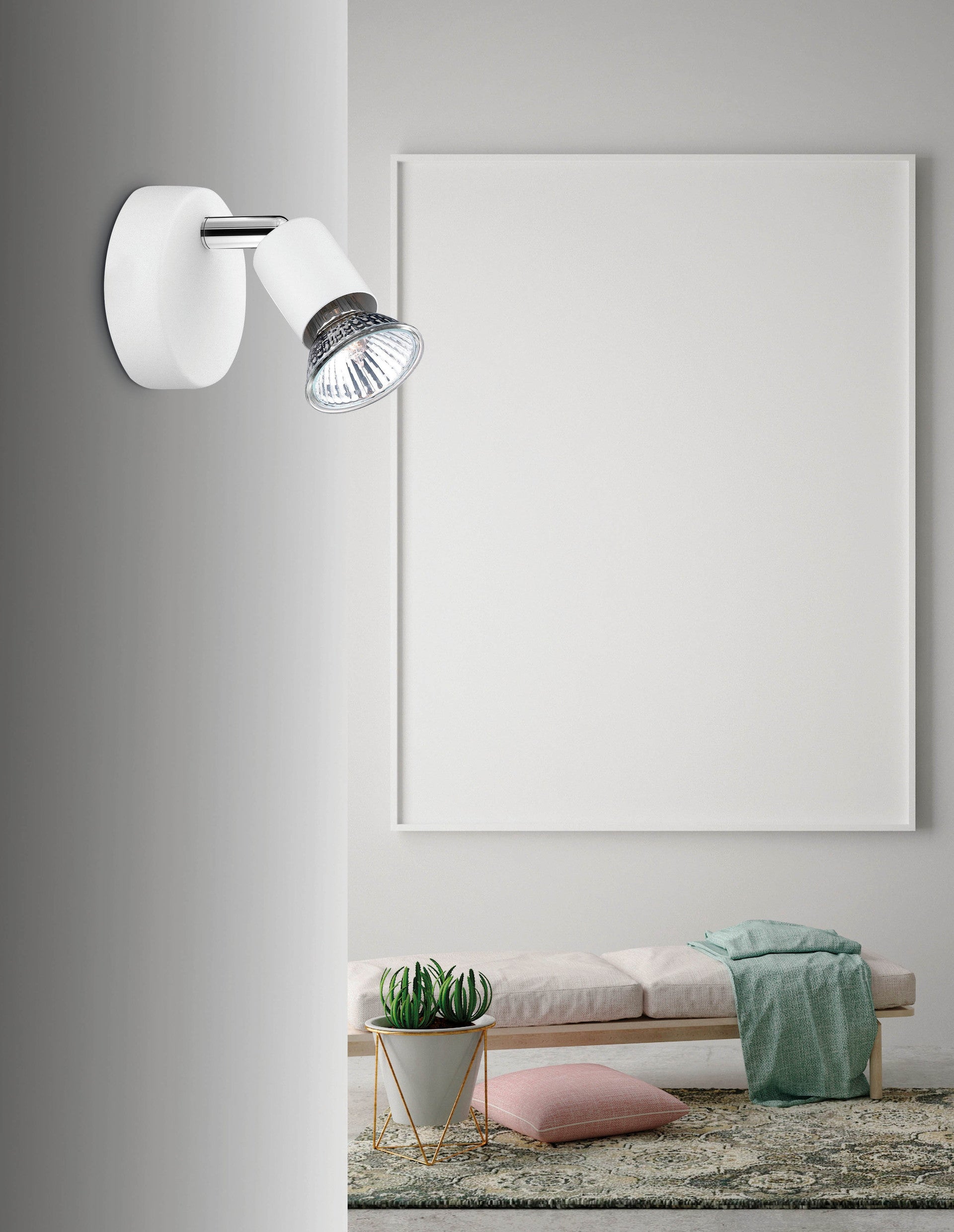Висящо осветително тяло (пендел) BASE LED GU10 1x10W Матово бял