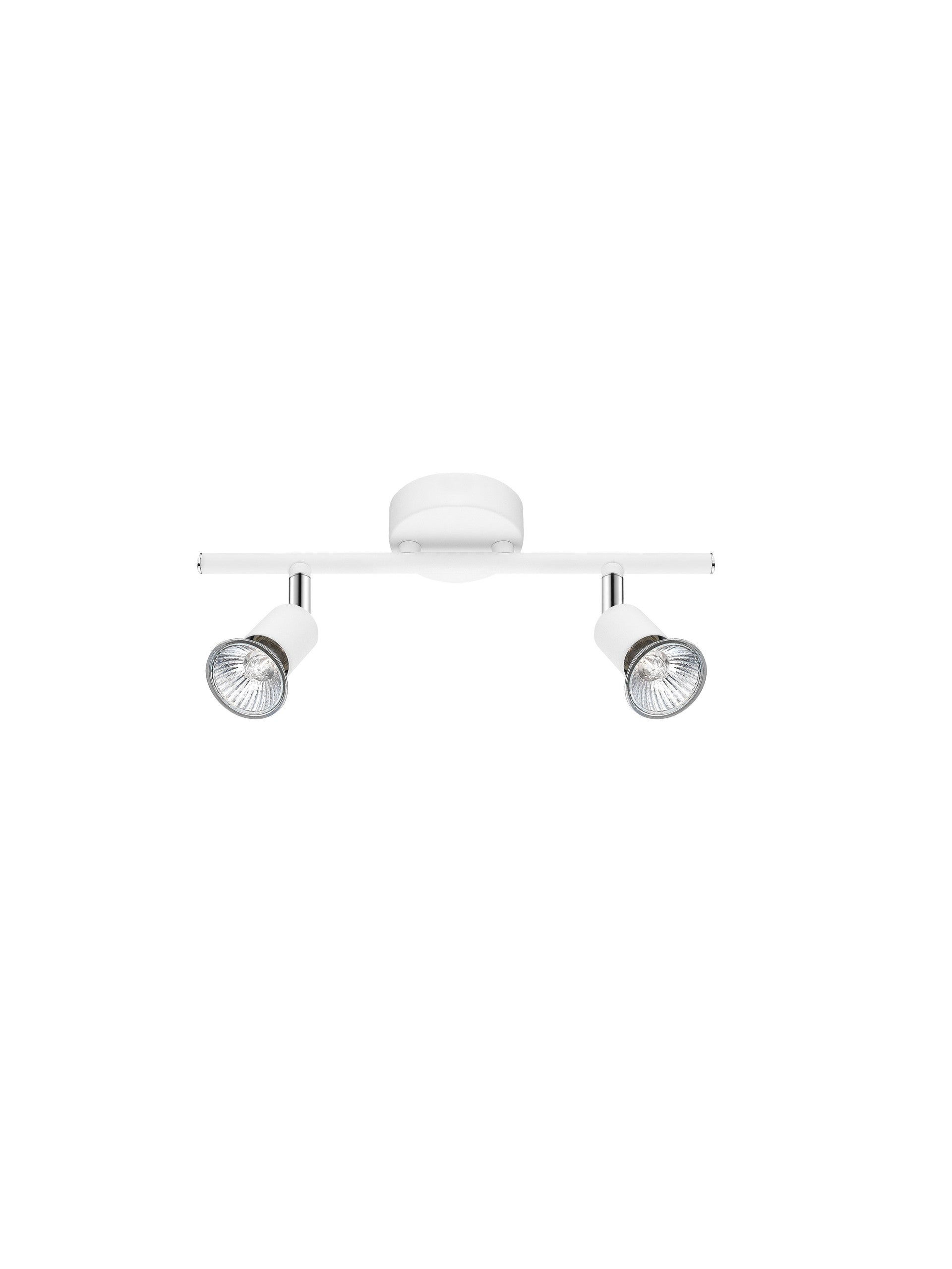 Висящо осветително тяло (пендел) BASE LED GU10 2x10W Матово бял - alternate view