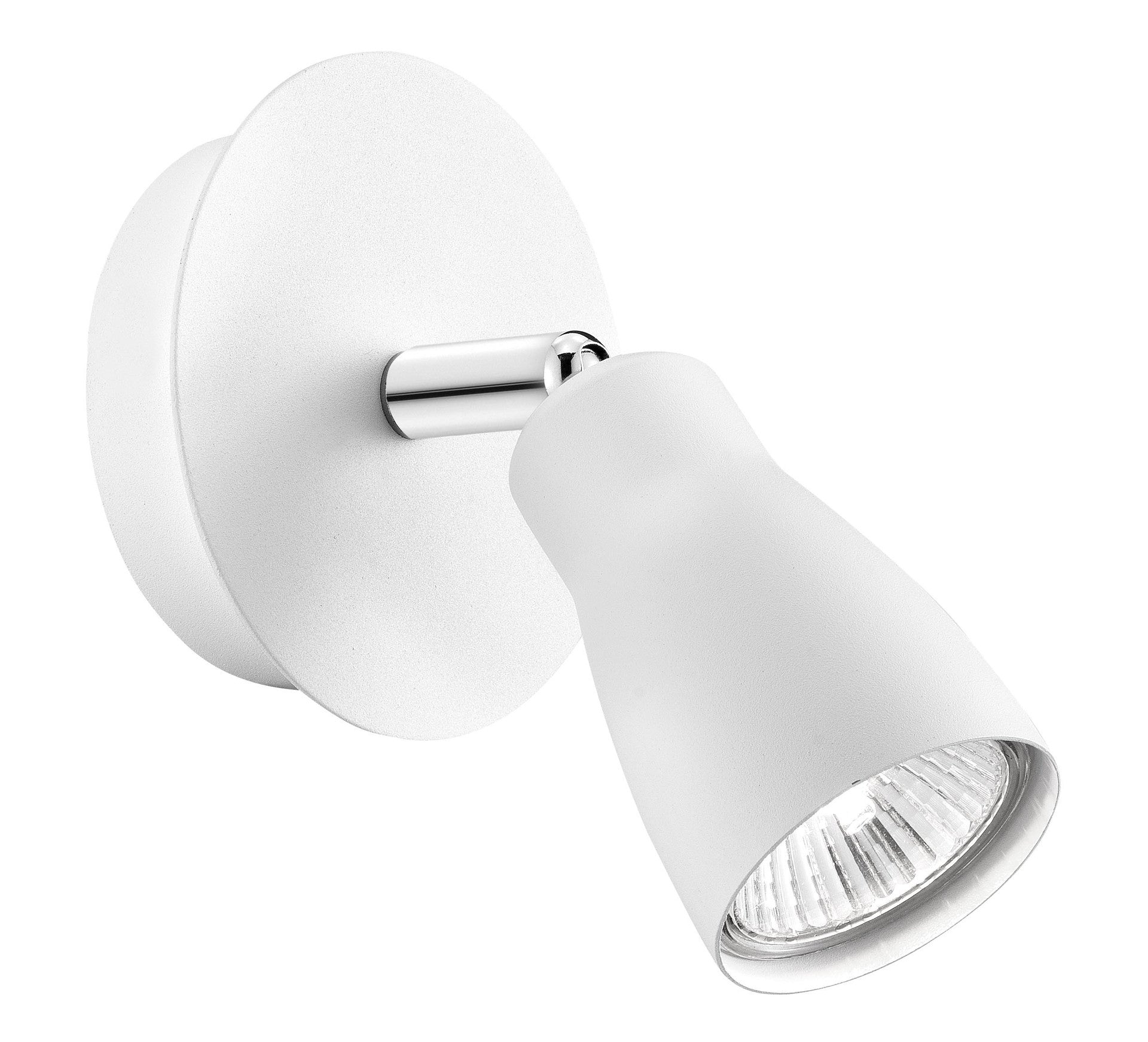 Висящо осветително тяло (пендел) CONO LED GU10 1x10W Бял алуминий