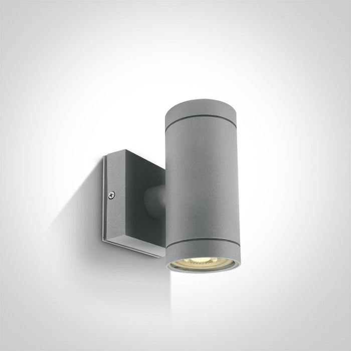 Сив WALL 2xGU10 10w IP54